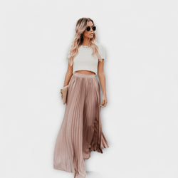 Ephersyn - Geplooide Maxi Rok