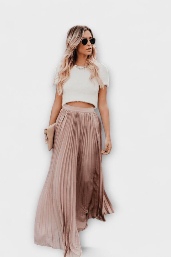 Ephersyn - Geplooide Maxi Rok