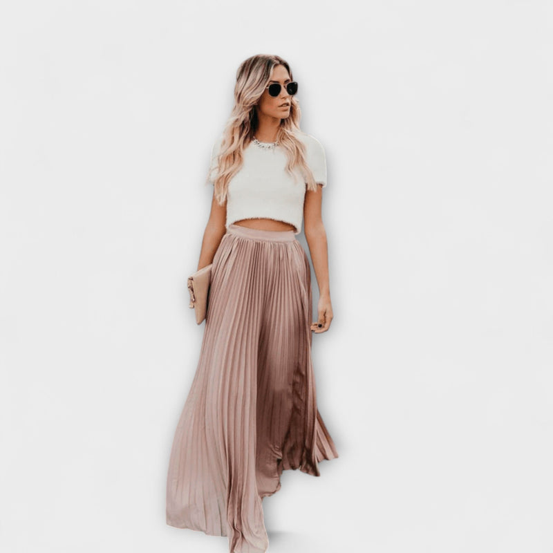 Ephersyn - Geplooide Maxi Rok