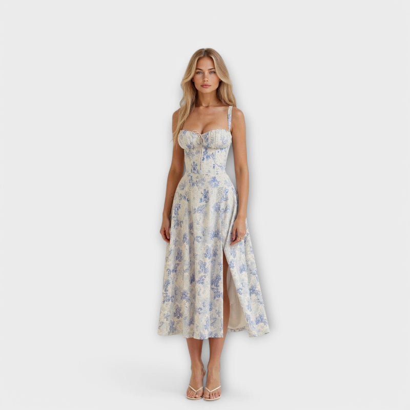 Kiana - Corset Midi Jurk