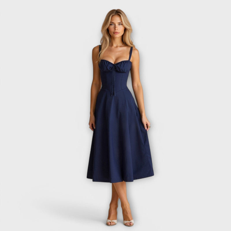 Kiana - Corset Midi Jurk