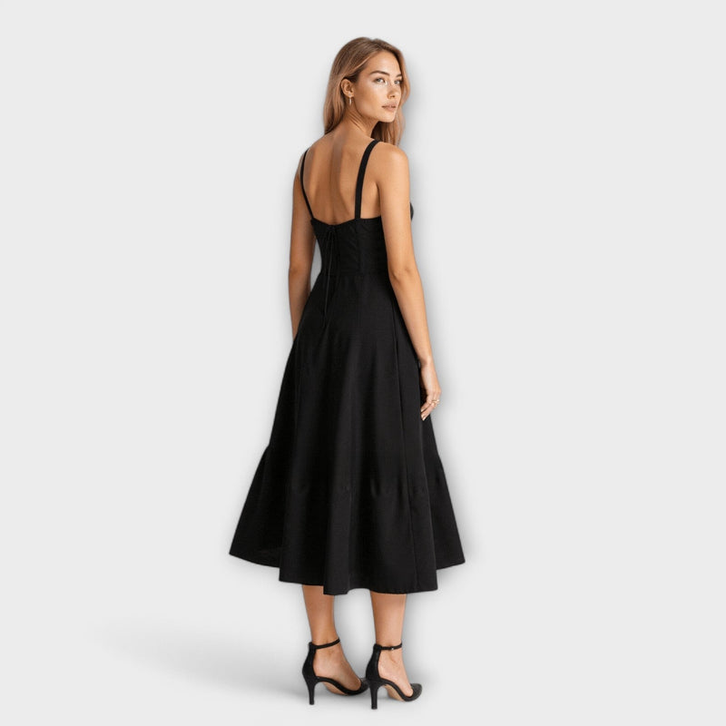 Kiana - Corset Midi Jurk