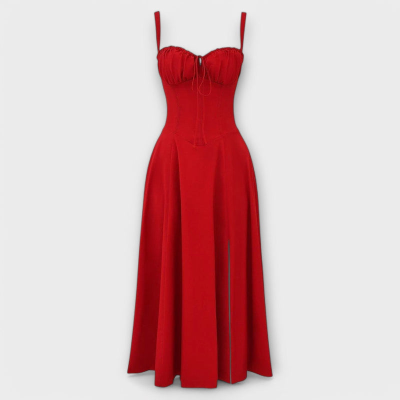 Kiana - Corset Midi Jurk