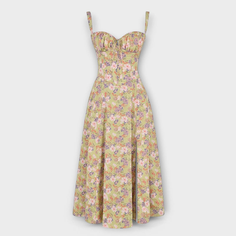 Kiana - Corset Midi Jurk