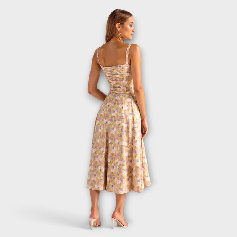 Kiana - Corset Midi Jurk