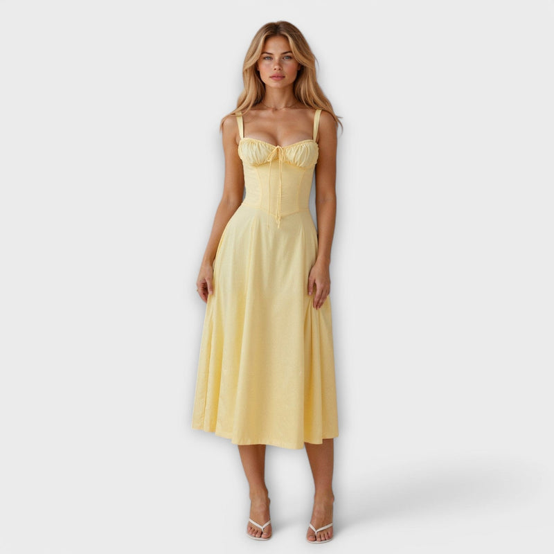 Kiana - Corset Midi Jurk