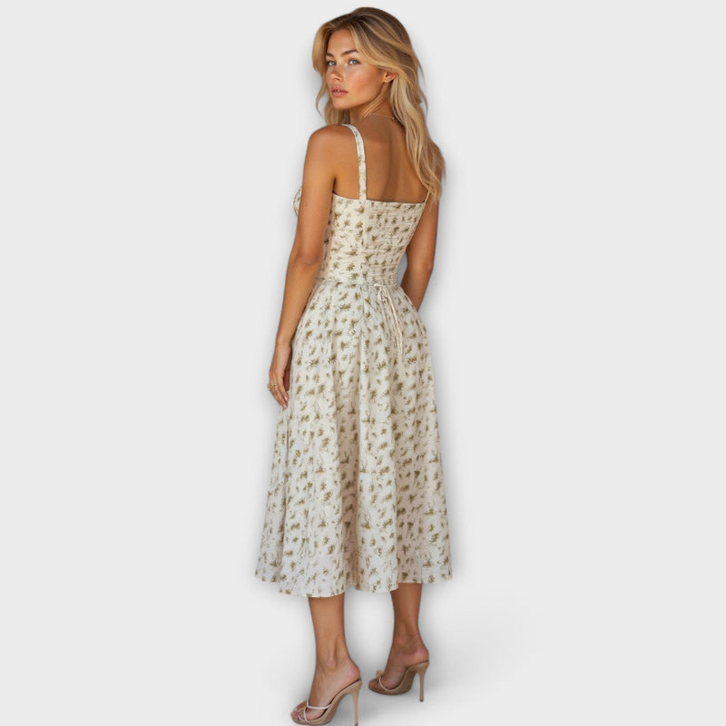 Kiana - Corset Midi Jurk