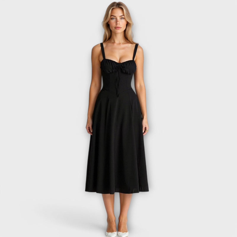 Kiana - Corset Midi Jurk