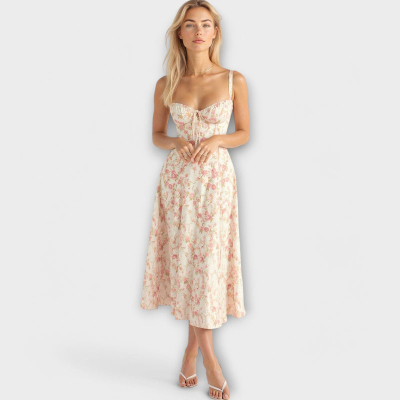 Kiana - Corset Midi Jurk