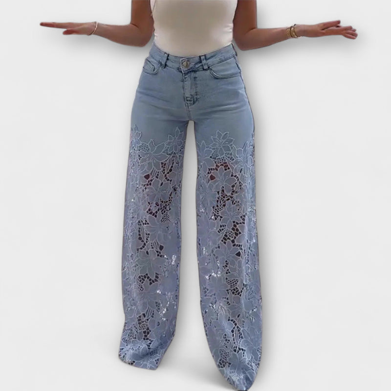 Trendy Kant Patchwork Jeans