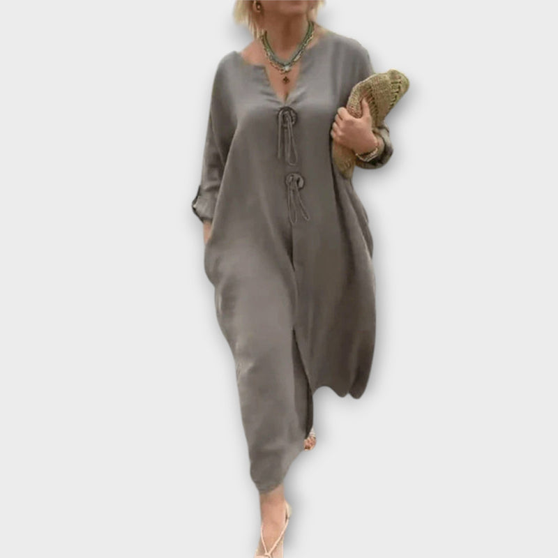 Bess - Chic Relaxed Fit Tuniek Jurk