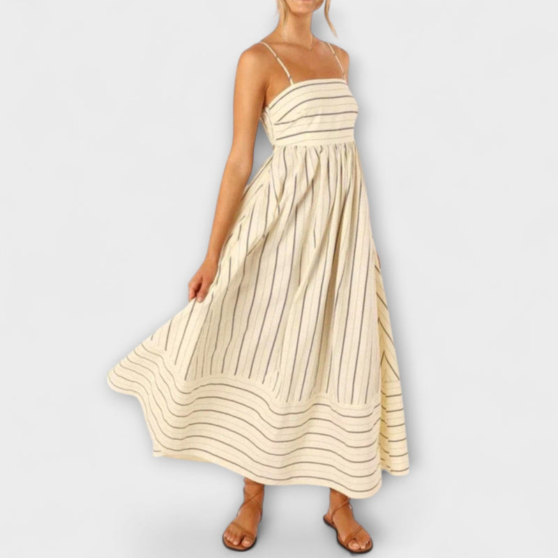 Svea - Maxi Jurk in Bare Bloom