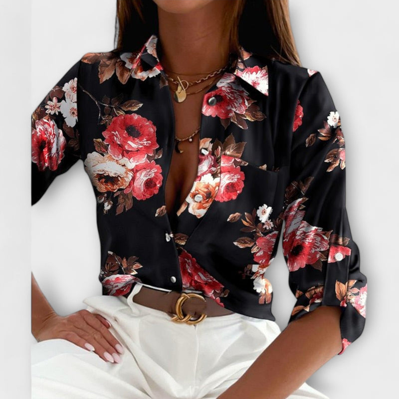 Blouse met Klassieke Kraag